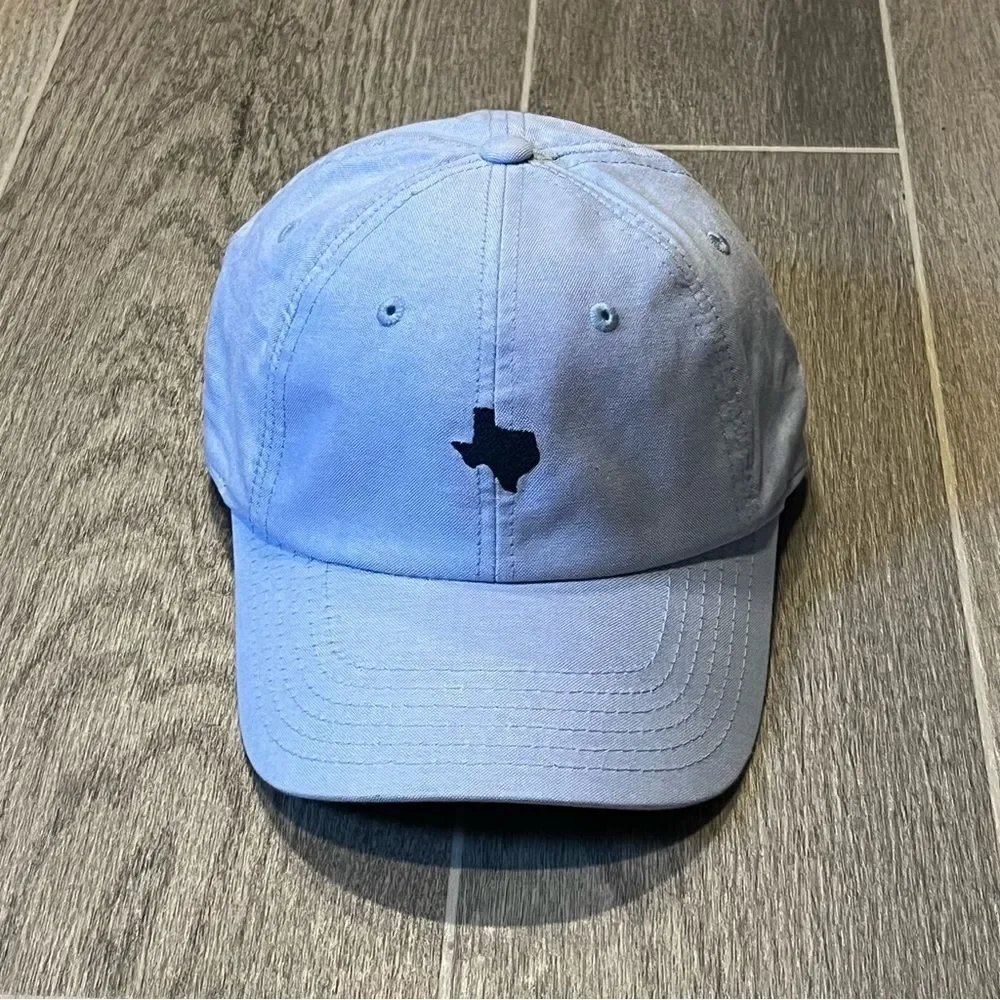American Needle Tyler's TX Light Blue Embroidered Texas Baseball Hat